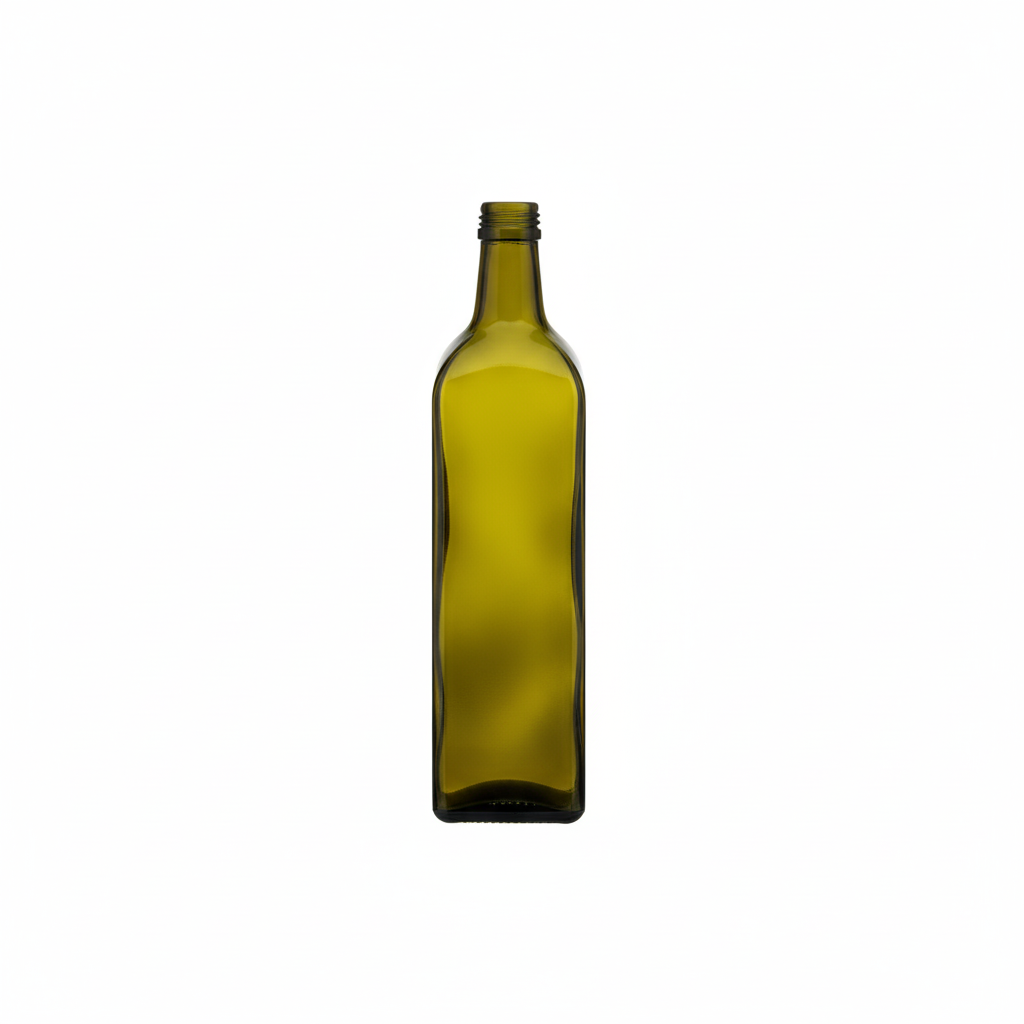 le-parfait-bouteille-en-verre-marasca-vert-antique-pour-huile-d-olive-vinaigre-e image 2