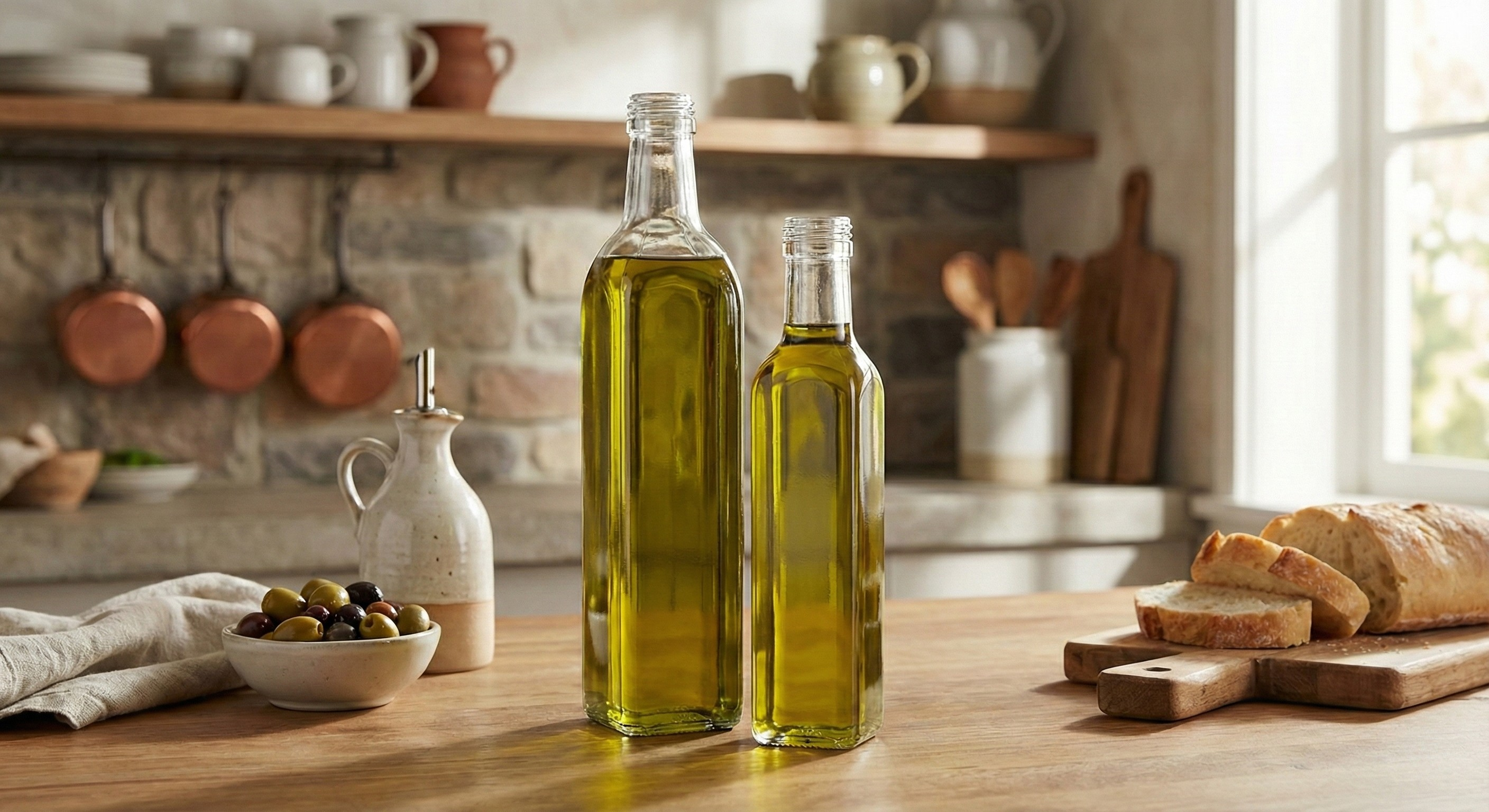 le-parfait-bouteille-marasca-carr-e-en-verre-blanc-transparent-pour-huile-d-oliv image 6