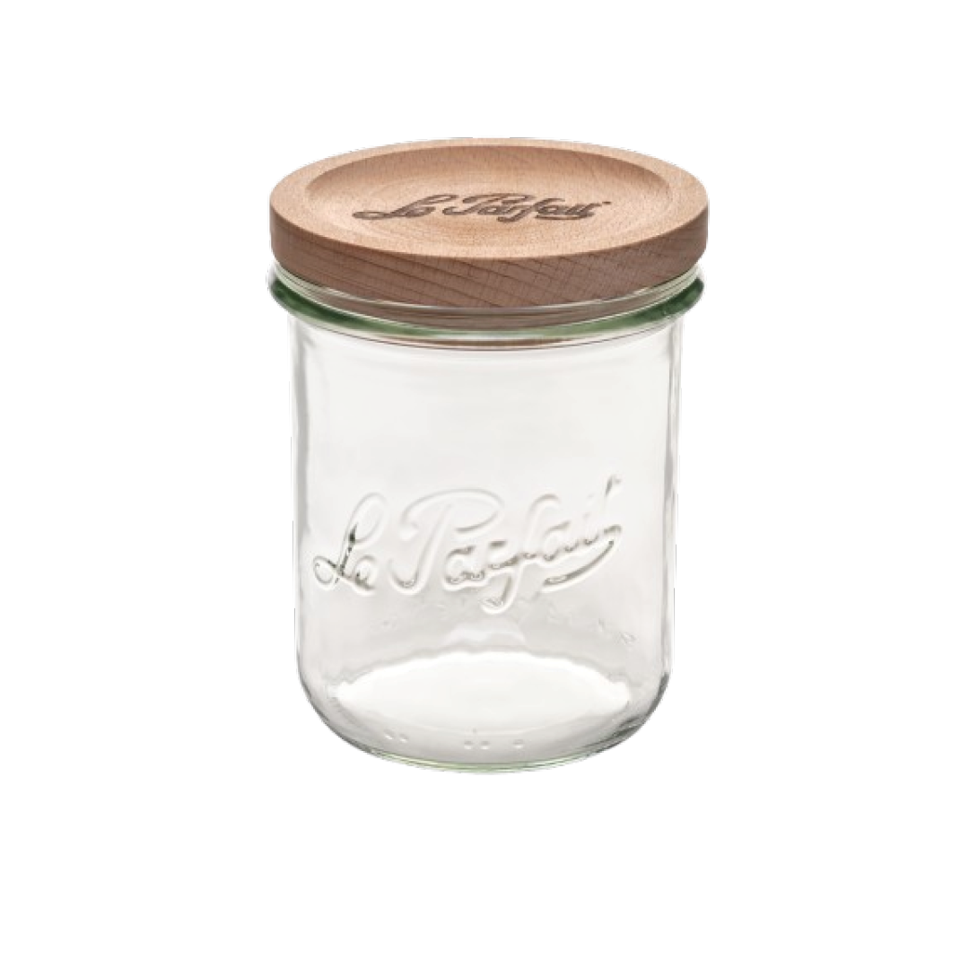 le-parfait-bocal-wood-edition-verre-avec-couvercle-h-tre-naturel-et-joint-silico image 3