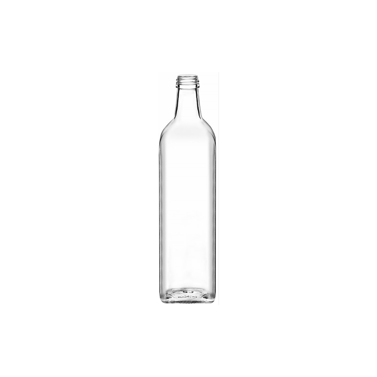 le-parfait-bouteille-marasca-carr-e-en-verre-blanc-transparent-pour-huile-d-oliv image 2
